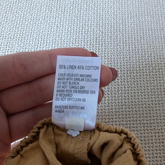 Yellow ANKO Shorts Size 10 M-L - Picture 4 of 6